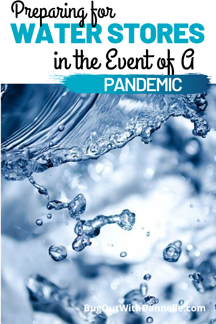 Preparing for Water Stores in a Pandemic